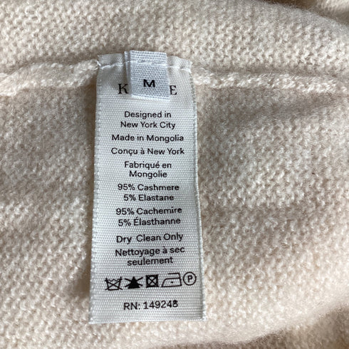 Women's Khaite Jo Sweater in Cream Cashmere