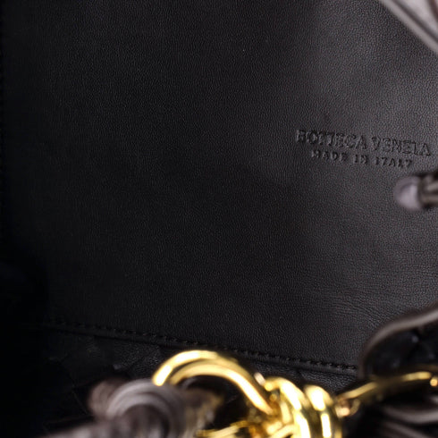 Parachute Handle Bag Intrecciato Leather Small