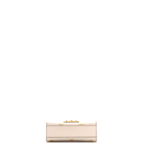 Padlock Shoulder Bag Printed Leather Small