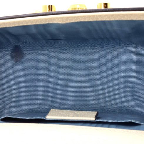 Padlock Shoulder Bag Printed Leather Small