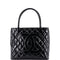 Medallion Tote Quilted Patent