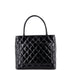 Medallion Tote Quilted Patent