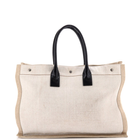 Rive Gauche Shopper Tote Canvas Large