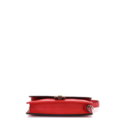 Interlocking Wallet on Chain Leather