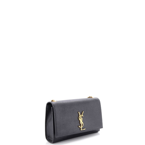 Classic Monogram Crossbody Bag Grainy Leather Medium
