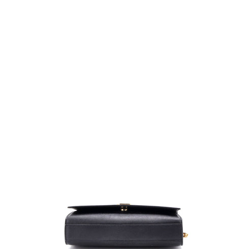 Classic Monogram Crossbody Bag Grainy Leather Medium