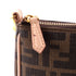 Chain Pochette Zucca Coated Canvas