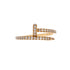 Juste un Clou Paved Ring 18K Yellow Gold with Diamonds Small