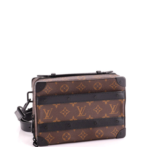 Handle Soft Trunk Bag Macassar Monogram Canvas