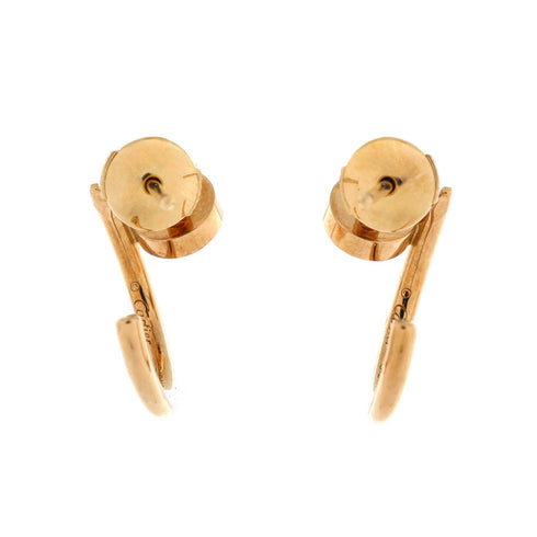 Juste un Clou Hoop Earrings 18K Yellow Gold Small