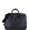 Emblem Convertible Zip Around Briefcase GG Coated Canvas Medium