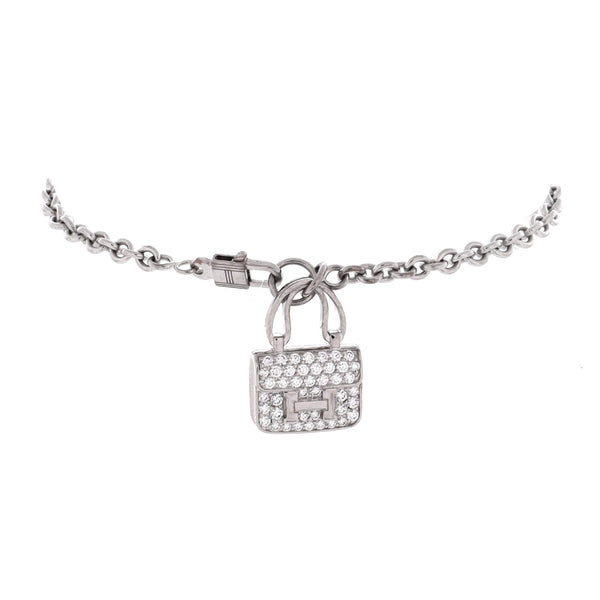 Amulettes Constance Bracelet 18K White Gold with Diamonds