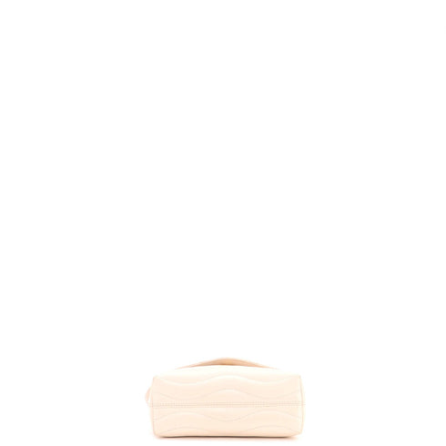 New Wave Hold Me Top Handle Bag Quilted Leather