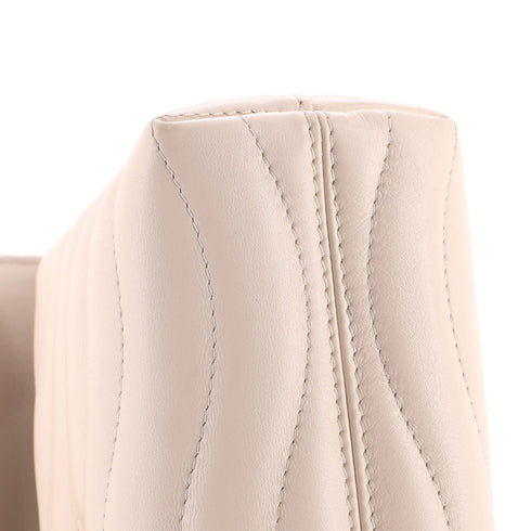 New Wave Hold Me Top Handle Bag Quilted Leather