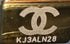 Logo Letters CC Chain Flap Bag Quilted Lambskin Small