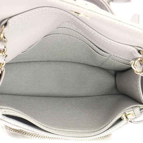 Business Affinity Flap Clutch with Chain Quilted Caviar