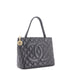 Medallion Tote Quilted Caviar