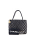 Medallion Tote Quilted Caviar