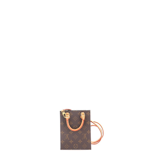 Petit Sac Plat Bag Monogram Canvas