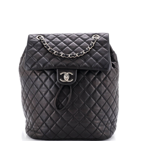 Urban Spirit Backpack Quilted Lambskin Large