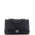 Classic Single Flap Bag Quilted Caviar Jumbo