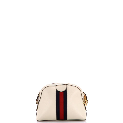 Ophidia Dome Shoulder Bag Leather Small