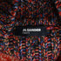 Women's Jil Sander Knitted Sweater Midi Dress in Multicolor Wool