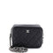 Square CC Chain Camera Bag Quilted Caviar Mini