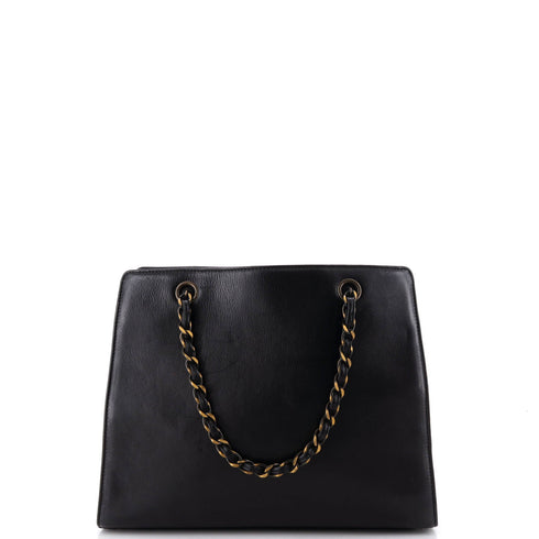 Vintage Front Pocket Tote Lambskin Medium