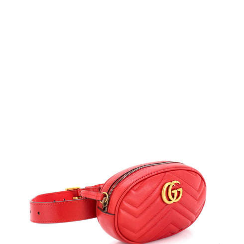 GG Marmont Belt Bag Matelasse Leather