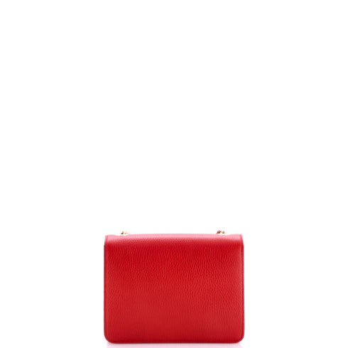 Interlocking Shoulder Bag Leather Small