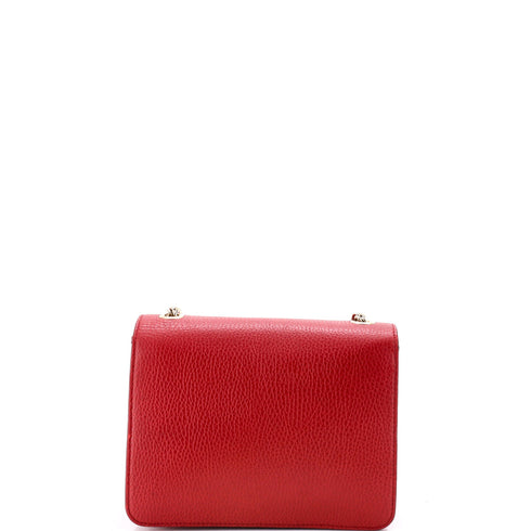 Interlocking Shoulder Bag Leather Small