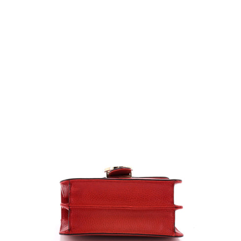 Interlocking Shoulder Bag Leather Small