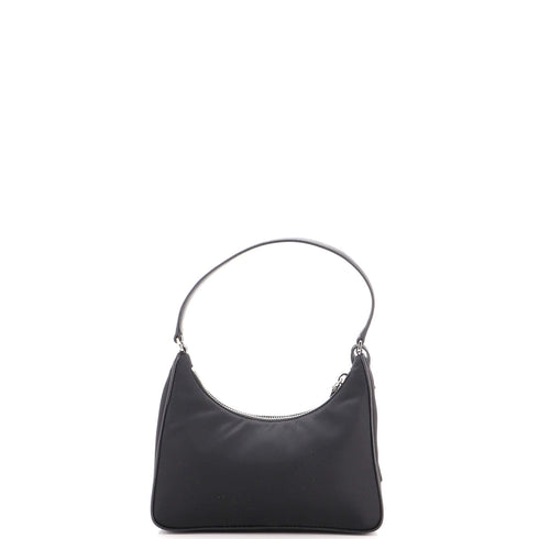 Re-Edition 2005 Hobo Tessuto with Saffiano Leather Mini