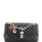 Valentine Hearts Flap Bag Quilted Lambskin Medium