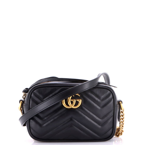 GG Marmont Shoulder Bag Matelasse Leather Mini