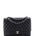 Classic Double Flap Bag Quilted Caviar Maxi