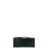 Hourglass Top Handle Bag Crocodile Embossed Leather Small