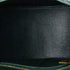 Hourglass Top Handle Bag Crocodile Embossed Leather Small