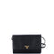 Wallet on Strap Saffiano Leather Small