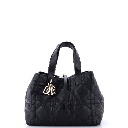 Toujours Tote Bag Macrocannage Quilt Calfskin Medium