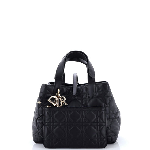 Toujours Tote Bag Macrocannage Quilt Calfskin Medium