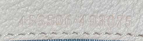 Padlock Continental Chain Wallet Printed Leather Long