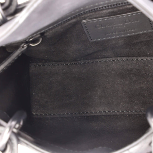 Ultra Matte Lady Dior Chain Bag Cannage Quilt Calfskin Mini