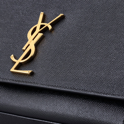 Classic Monogram Crossbody Bag Grainy Leather Medium