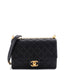 Chic Pearls Flap Bag Quilted Lambskin Small