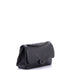 So Black Classic Double Flap Bag Chevron Lambskin Jumbo