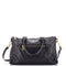 Front Zip Convertible Satchel Cervo Leather Medium