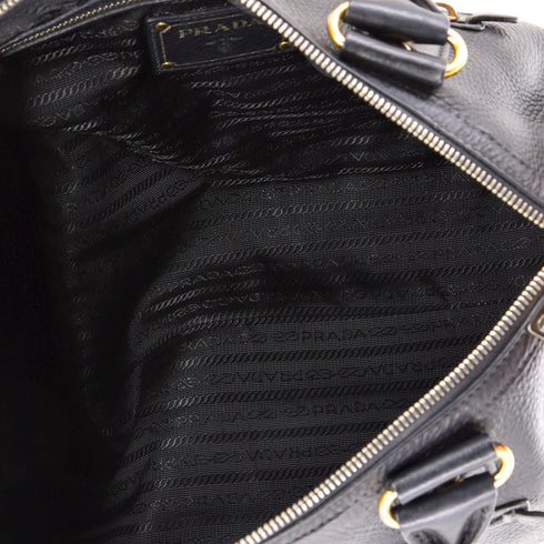 Front Zip Convertible Satchel Cervo Leather Medium