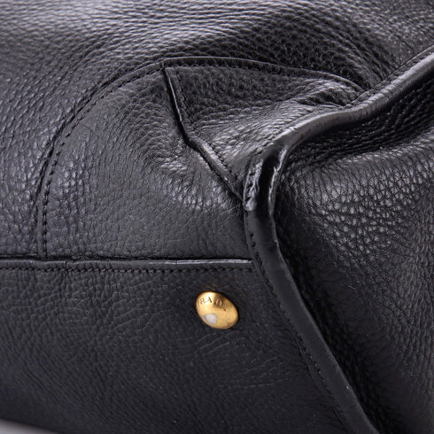 Front Zip Convertible Satchel Cervo Leather Medium